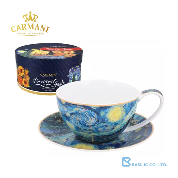 Carmani 梵谷_星夜_杯碟組340ml (1Y42713) 