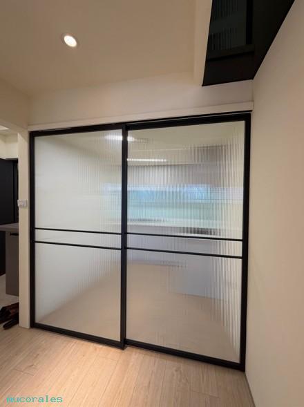 【廚房拉門】玻璃拉門｜金屬拉門